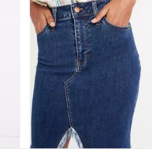 Madewell Jean Skirt Size 26
